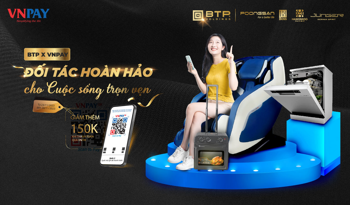 Mua Poongsan | Thanh to&aacute;n VNPay, nhận ưu đ&atilde;i tới 150.000 VNĐ